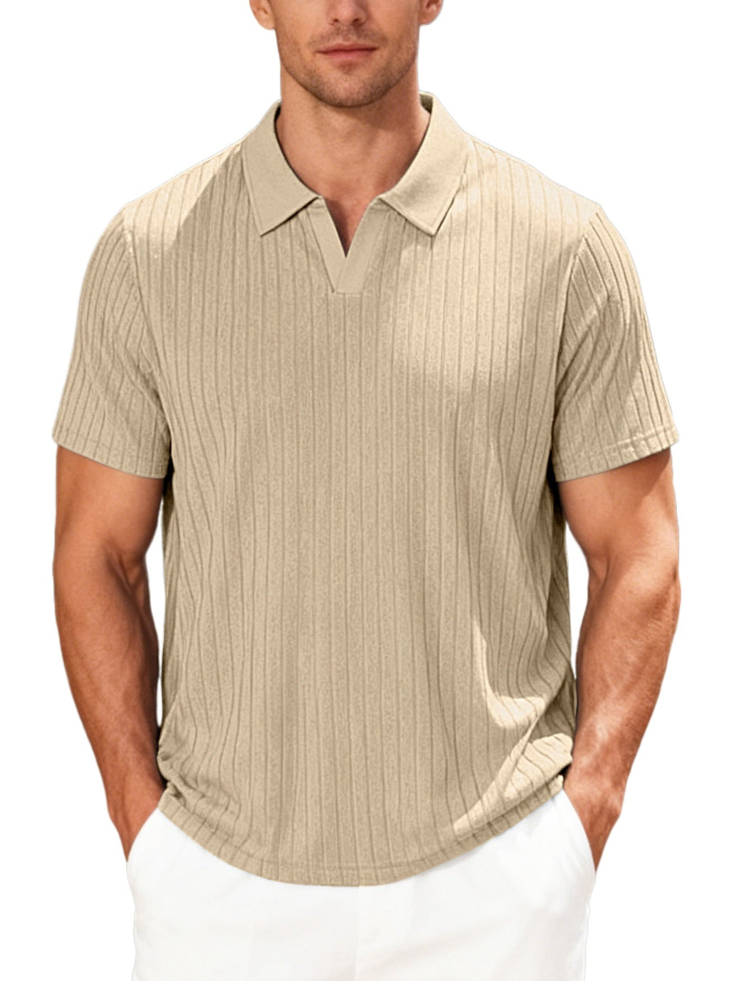 2026 Casual Crew-neck Striped Short-sleeved Shirt